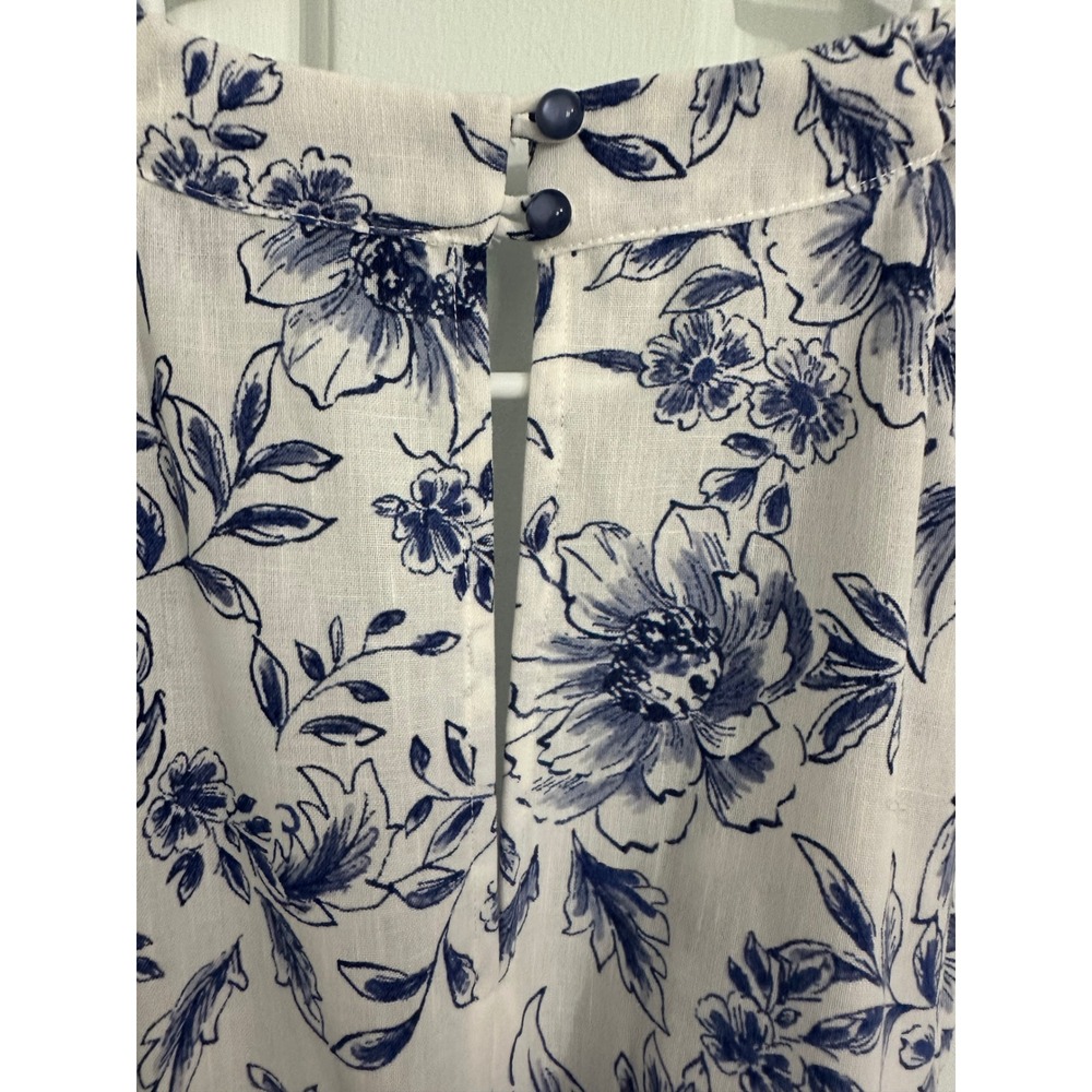 Emma & Michele Floral Print Sleeveless Dress Ladies Size M - Picture 8 of 13